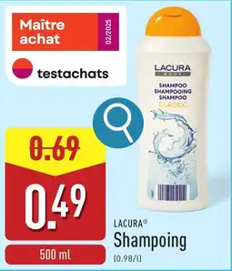 ALDI Lacura Shampoing aanbieding