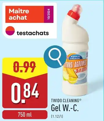 ALDI Twido Cleaning Gel W.C. aanbieding