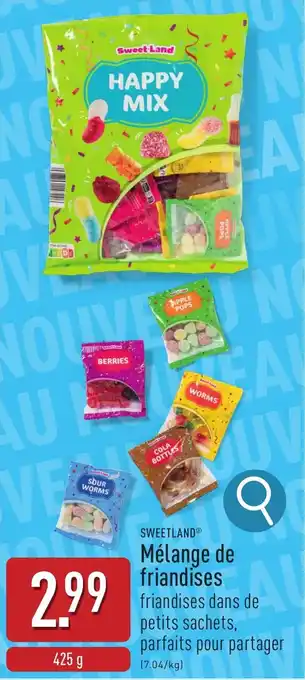 ALDI SweetLand Mélange de friandises aanbieding