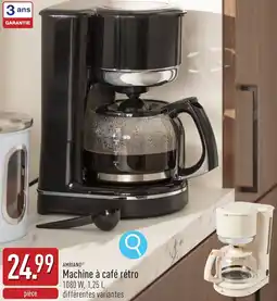 ALDI Ambiano Machine à café rétro aanbieding