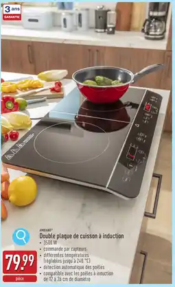 ALDI Ambiano Double plaque de cuisson à induction aanbieding