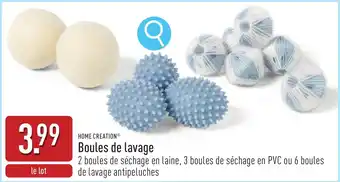 ALDI Home creation Boules de lavage aanbieding