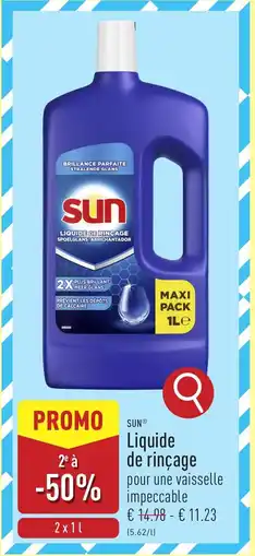 ALDI Sun Liquide de rinçage aanbieding