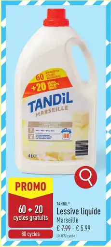 ALDI Tandil Lessive liquide aanbieding