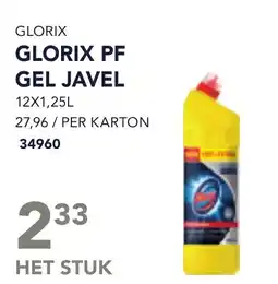 Bidfood Glorix PF gel javel aanbieding