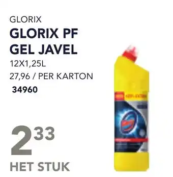 Bidfood Glorix PF gel javel aanbieding