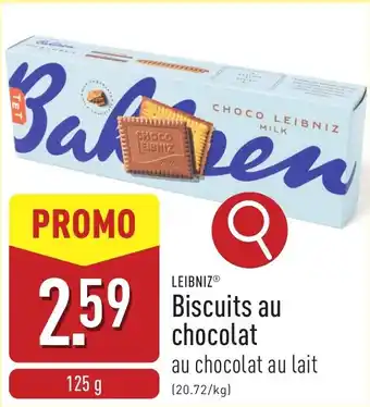 ALDI Leibniz Biscuits au chocolat aanbieding