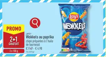 ALDI Lay's Wokkels au paprika aanbieding