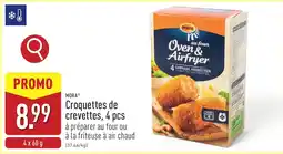 ALDI Mora Croquettes de crevettes, 4 pcs aanbieding