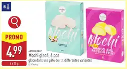 ALDI Arcobaleno Mochi glacé, 6 pcs aanbieding