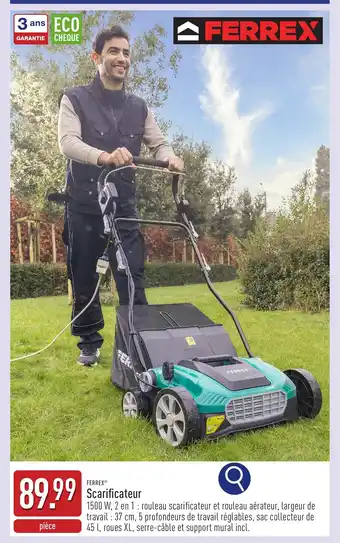 ALDI Ferrex Scarificateur aanbieding