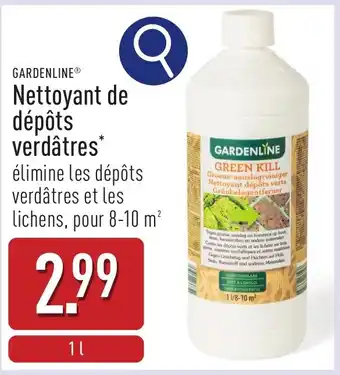 ALDI Gardenline Nettoyant de dépôts verdâtres* aanbieding