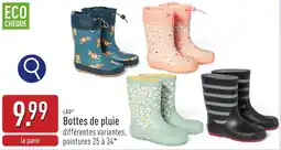 ALDI L&D Bottes de pluie aanbieding