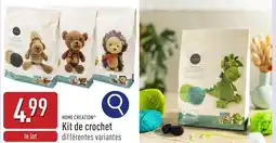 ALDI Home creation kit de crochet aanbieding