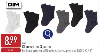 ALDI DIM Chaussettes, aanbieding