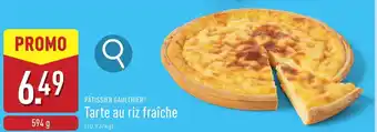 ALDI Pâtissier gaulthier tarte au riz fraîche aanbieding