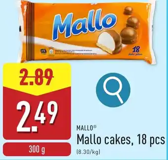 ALDI Mallo cakes aanbieding