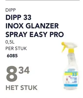 Bidfood Dipp 33 inox glanzer spray easy pro aanbieding