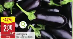 ALDI Aubergines aanbieding