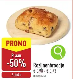 ALDI Rozijnenbroodje aanbieding