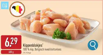 ALDI Kippenblokjes aanbieding