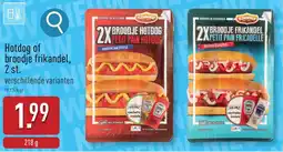 ALDI Hotdog of broodje frikandel aanbieding