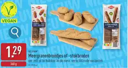 ALDI Délipain Meergranenbroodjes of stokbroden aanbieding