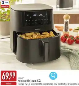 ALDI Ambiano Heteluchtfriteuse XXL aanbieding