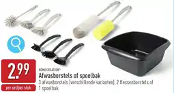 ALDI Home Creation Afwasborstels of Spoelbak aanbieding