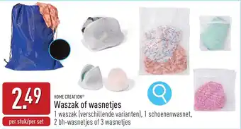 ALDI Home Creation Waszak of Wasnetjes aanbieding