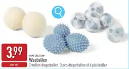 ALDI Home Creation Wasballen aanbieding