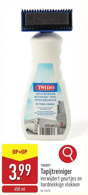 ALDI Twido Tapijtreiniger aanbieding