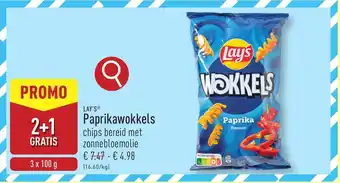 ALDI Lay's Paprikawokkels aanbieding