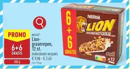 ALDI Nestle Lion Graanrepen aanbieding