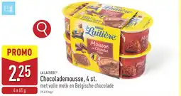 ALDI La Laitière Chocolademousse aanbieding