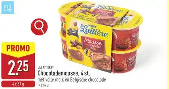 ALDI La Laitière Chocolademousse aanbieding