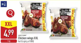 ALDI Jack's Farm Chicken Wings XXL aanbieding