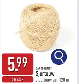 ALDI Gardenline Sjortouw aanbieding