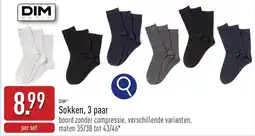 ALDI DIM Sokken, 3 paar aanbieding