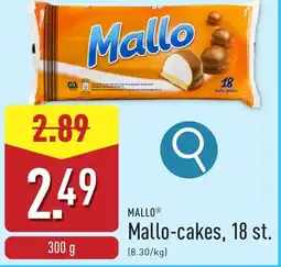 ALDI Mallo Cakes aanbieding