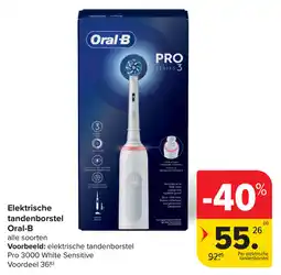 Carrefour Elektrische tandenborstel Oral-B aanbieding