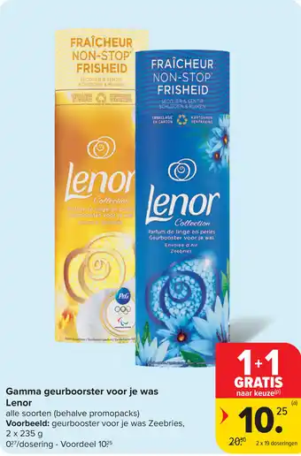 Carrefour lenor gamma geurboorster voor je was aanbieding