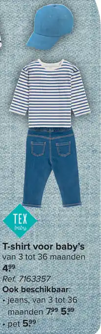 Carrefour T-shirt voor baby's aanbieding