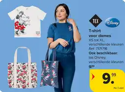 Carrefour T-shirt voor dames aanbieding