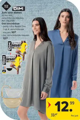 Carrefour Jurk voor dames aanbieding