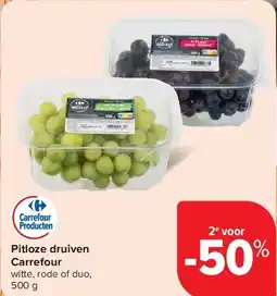 Carrefour Pitloze druiven Carrefour aanbieding