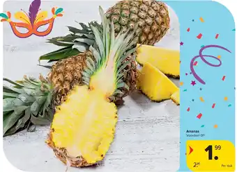 Carrefour Ananas aanbieding