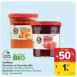 Carrefour Confi tuur Carrefour en Carrefour Bio aanbieding