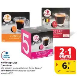 Carrefour Koffiecapsules Carrefour aanbieding