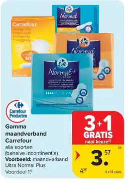 Carrefour Gamma maandverband Carrefour aanbieding